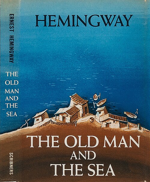 The Old Man and the Sea 1952 front cover first edition