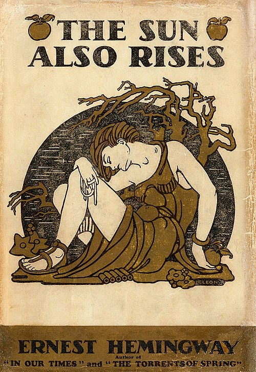 The Sun Also Rises 1st ed. cover