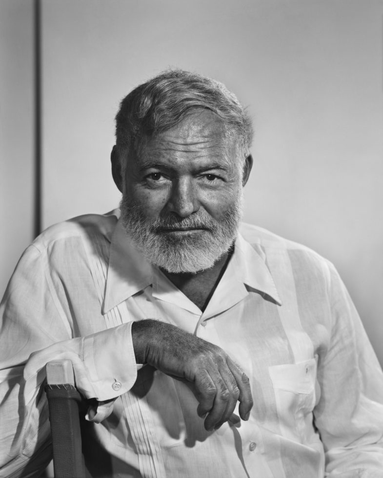 Yousuf Karsh Ernest Hemingway 1957 785x980